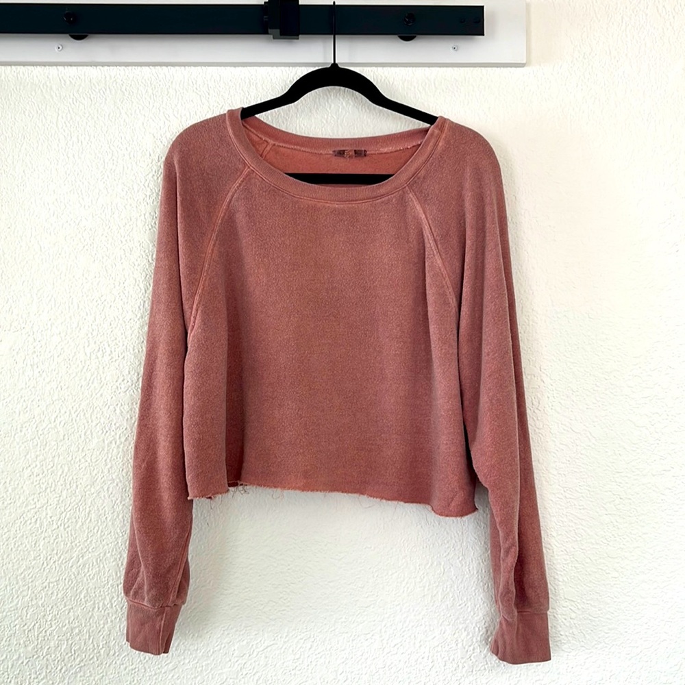 It Is Well LA crop sweater, size M